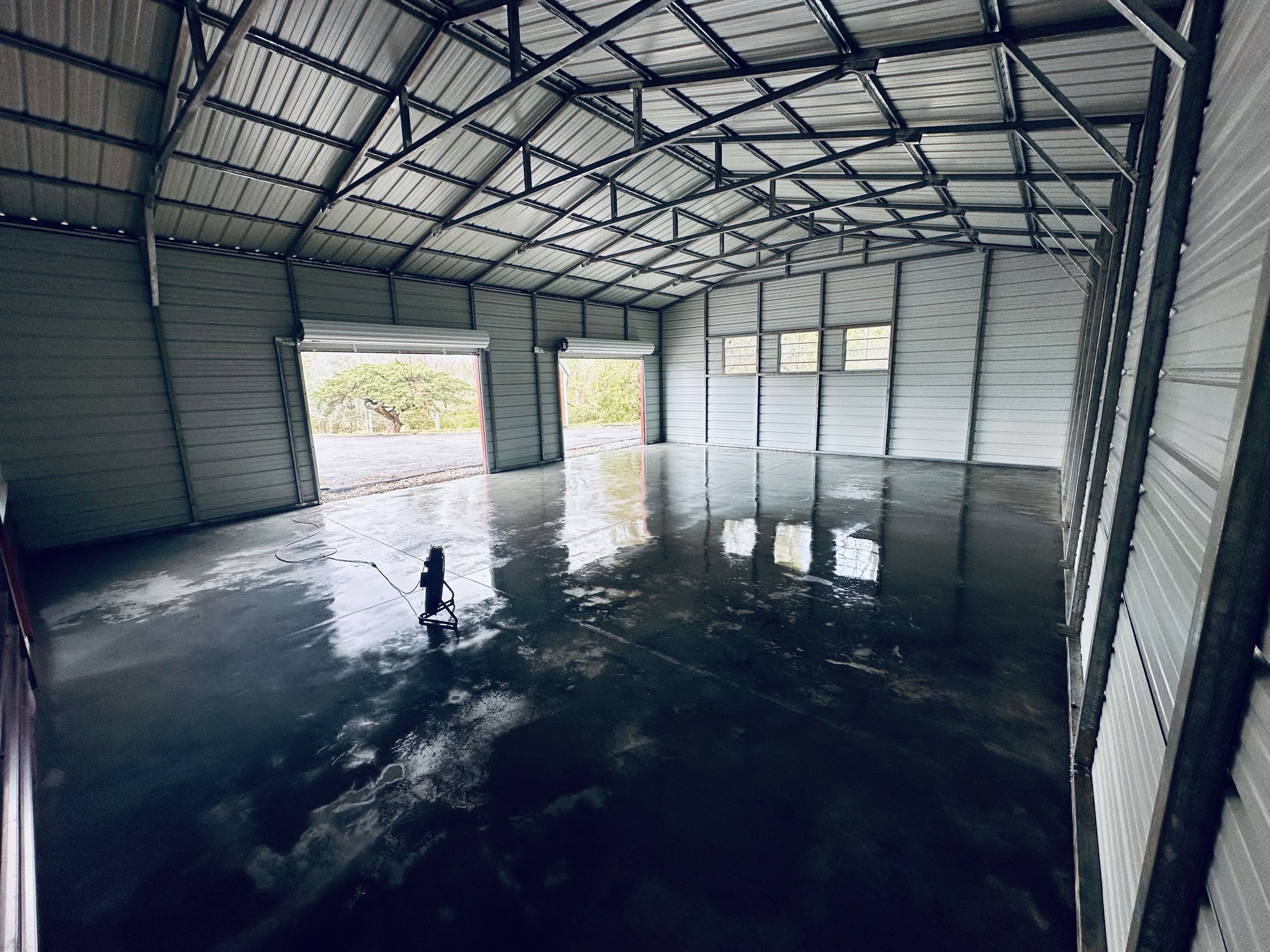 Warehouse after